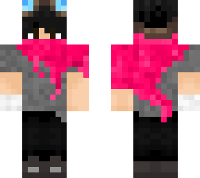 rozue (gray and pink/red)
