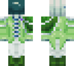 silver green uniform