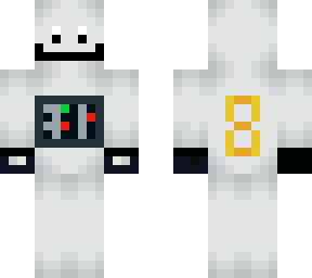 white guy with robot and toyparts