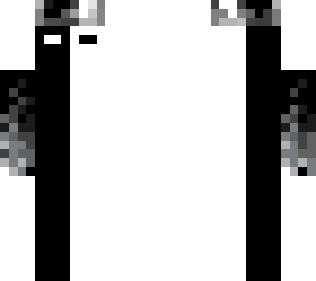 black and white skin 4px/steve version