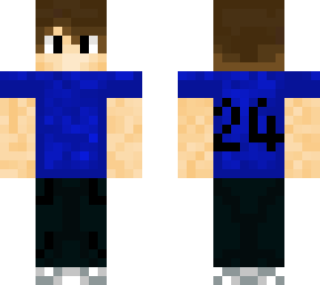 blauwe shirt gast