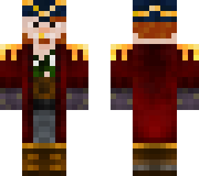 blue hat pirate captain