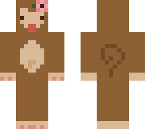 cute monkey girl
