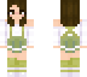 falda verde again