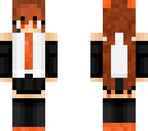 orange hatsune miku