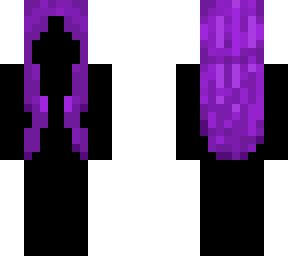 purple hair girl