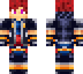 sora red hair