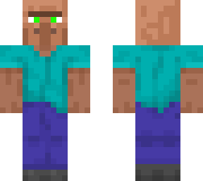 steve with villager head