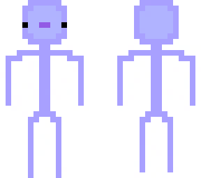 blue axolotl stickman