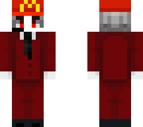 boy in red mc suit