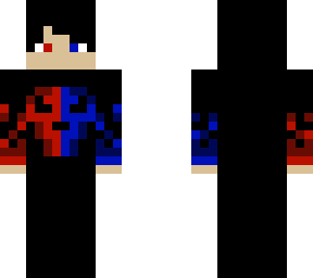 cool looking red and blue dude