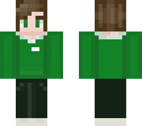 green boy with bangs