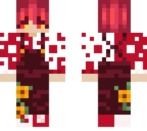 blastedbucket mushroom & sunflower overalls