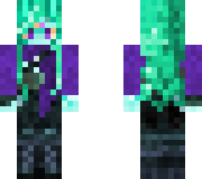 cyan alien