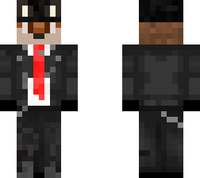 fox w/ black suit