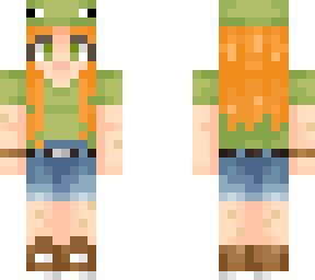 frog lady redhead