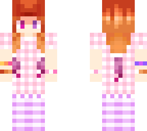 pride hair & pink gingham