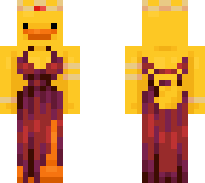 queen yellow duck