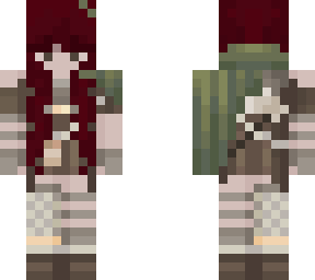 red haired fantasy character