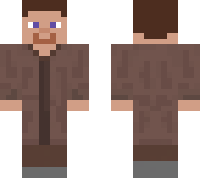 steve with villager robe