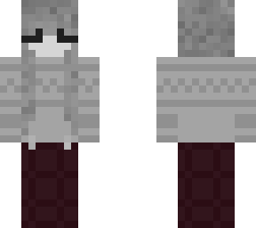 another grey sweater