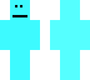blue man