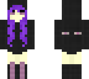 casual girl - ender hoodie - pvp