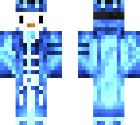 electric-blue trenchcoat cryoblade
