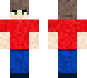 red t-shirt boy