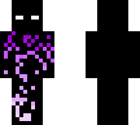 warped ominous purple black kid