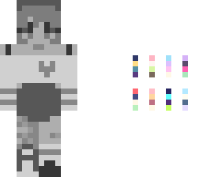 400 palette/reshade/recolour/finish the skin <3