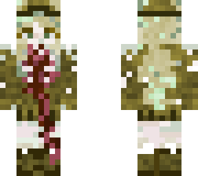 army zombie girl