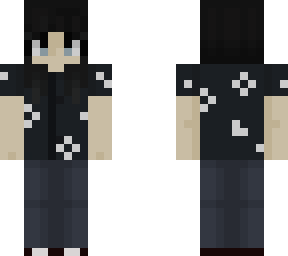 black shirt with flowers f
