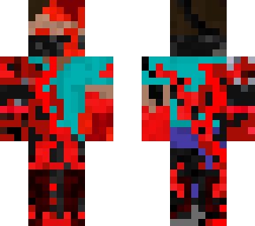 corrupted blood herobrine | Minecraft Skin