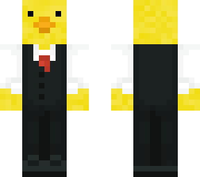 duck in a suit