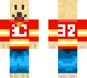 fancy marlo nhl flames dustin wolf jersey