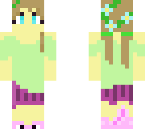 girl with axolotl shoes