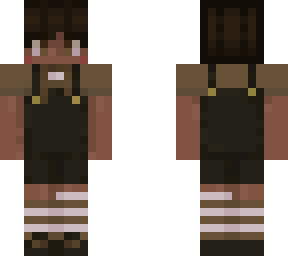 nav dark brown skin (overalls)