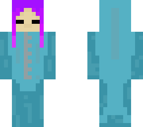 person in shark pagamas