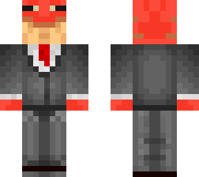 red frog with suit