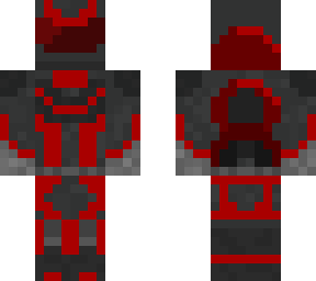 black/red all-purpose exosuit