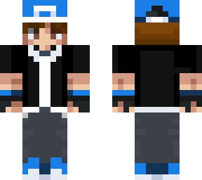 blue pokemon trainer