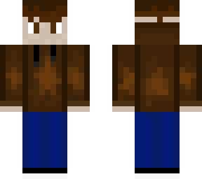 brown hoodie