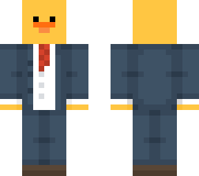 business duck loves money