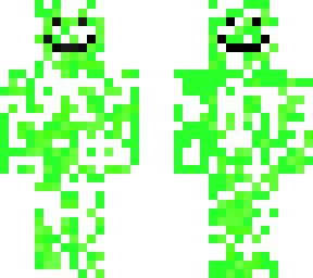 glitching green screen guy