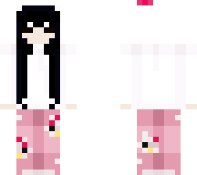 hello kitty black hair