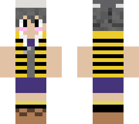 mark pokemon purpura conchaleco y sombrero