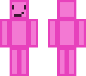 pink cubeman