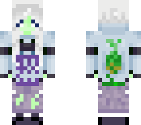 alien w/ hoodie (skull plant)