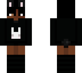 black bunny